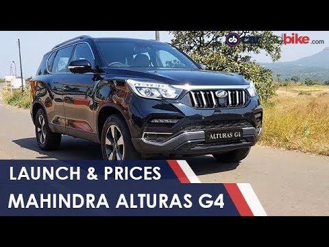 Mahindra Alturas G4 Launched In India, Prices and Specs | Mahindra SUV | carandbike