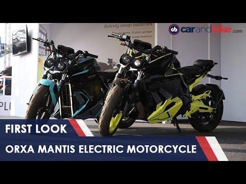 Orxa Mantis Electric Motorcycle First Look  | carandbike