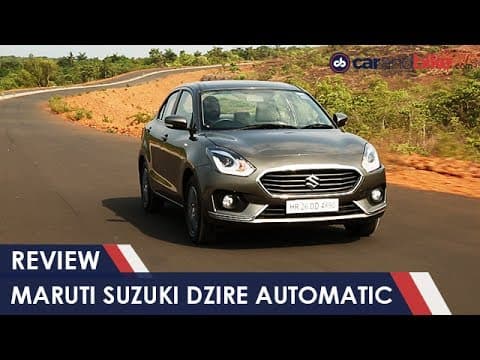 New Maruti Suzuki Dzire Automatic Review | NDTV CarAndBike New Maruti Suzuki Dzire Automatic Review | NDTV CarAndBike