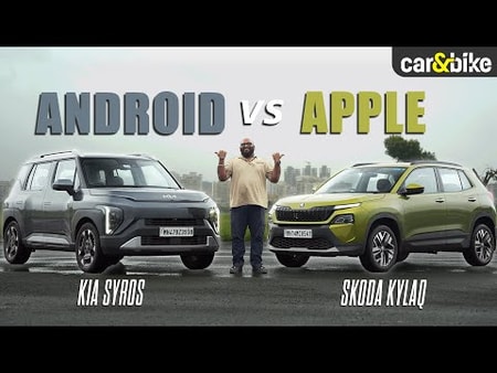 Skoda Kylaq vs Kia Syros Comparison: Android vs Apple, But On Wheels! Skoda Kylaq vs Kia Syros Comparison: Android vs Apple, But On Wheels!