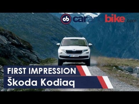 Skoda Kodiaq First Look - NDTV CarAndBike Skoda Kodiaq First Look - NDTV CarAndBike
