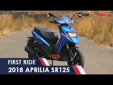 2018 Aprilia SR125 First Ride Review | NDTV carandbike