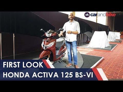 Honda Activa 125 BS-VI First Look | NDTV carandbike
