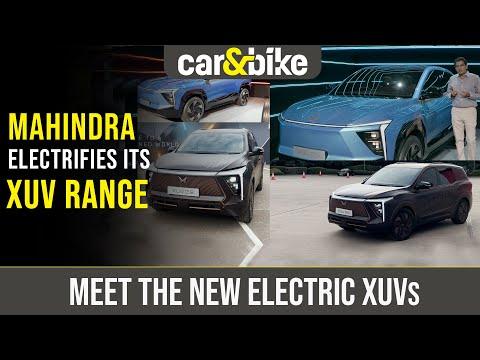 Mahindra's New XUV.e Range Of Electric SUVs