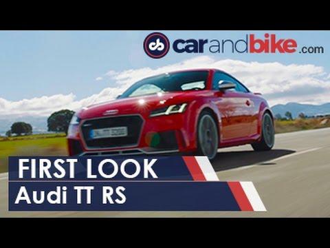 Audi TT RS First Look - NDTV CarAndBike