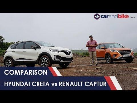 Hyundai Creta vs Renault Captur: Comparison Review