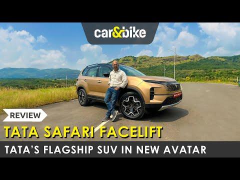 Tata Safari Facelift First Drive Review