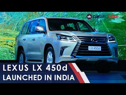 Lexus LX 450d India First Look - NDTV CarAndBike Lexus LX 450d India First Look - NDTV CarAndBike