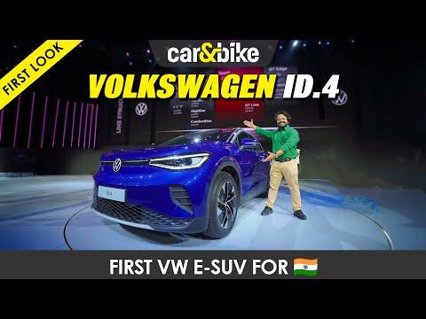 Meet Volkswagen's FIRST EV for India, coming end-2024! | VW ID.4 First Look
