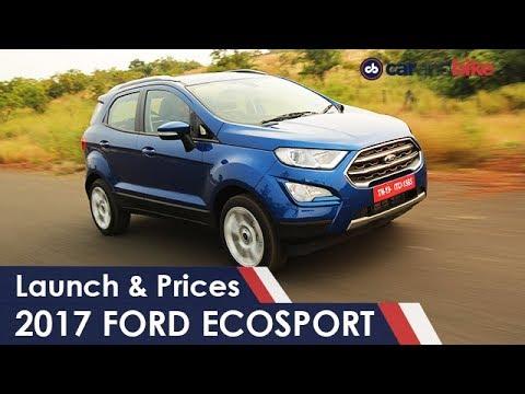 New Ford Ecosport 2017 Facelift Launched In India | Prices, Specs & Features
