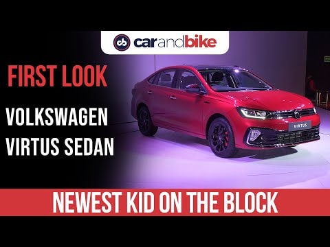 First Look Volkswagen Virtus Sedan First Look Volkswagen Virtus Sedan