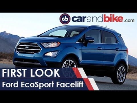 Ford EcoSport Facelift Shown At LA - NDTV CarAndBike