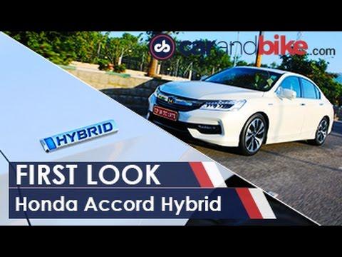New Honda Accord Hybrid First Look - NDTV CarAndBike