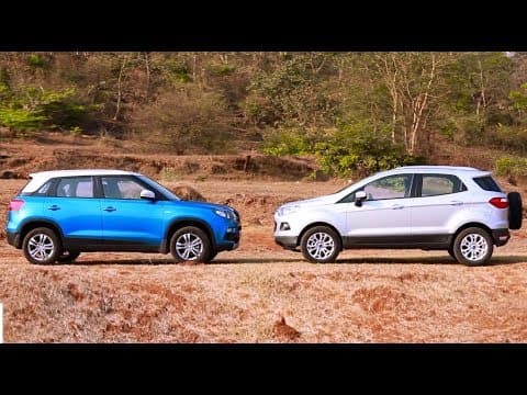 Ford EcoSport Vs Maruti Vitara Brezza | Comparison Review | NDTV carandbike Ford EcoSport Vs Maruti Vitara Brezza | Comparison Review | NDTV carandbike