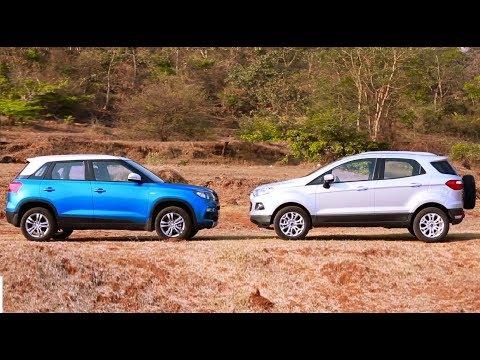 Ford EcoSport Vs Maruti Vitara Brezza | Comparison Review | NDTV carandbike