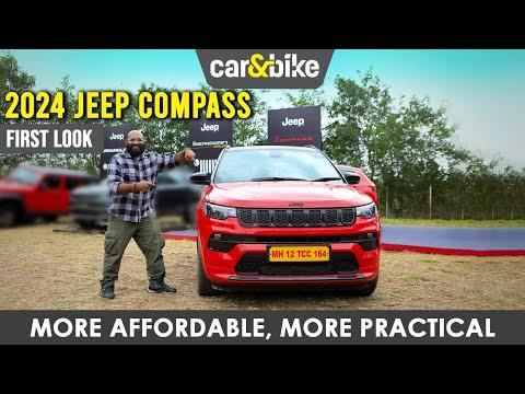 2024 Jeep Compass First Look: Gets More Practical 4x2 Diesel Automatic | BlackShark Edition