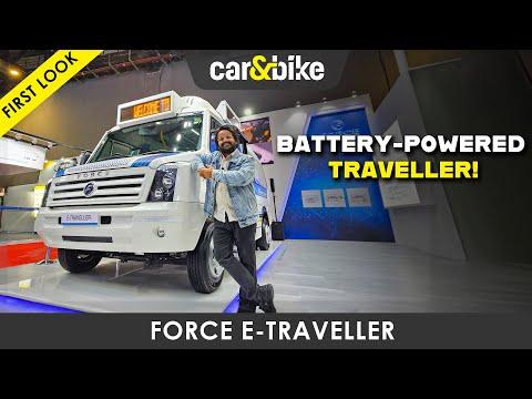 Force Traveller EV: India's favourite people-carrier goes electric! | First Look
