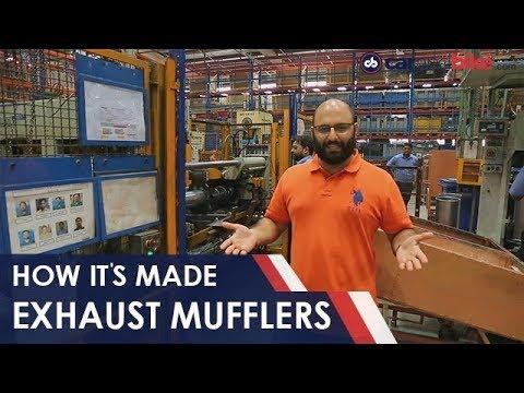 How An Exhaust Muffler Is Made | NDTV carandbike