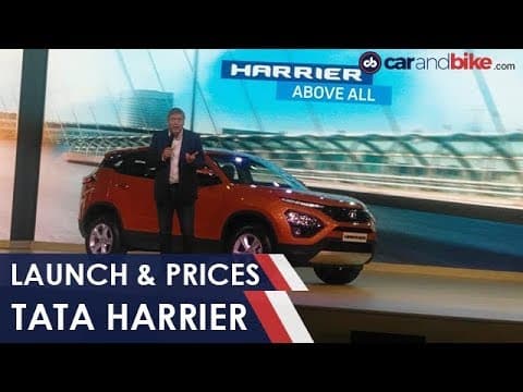 Tata Harrier Launch and Prices | NDTV carandbike Tata Harrier Launch and Prices | NDTV carandbike
