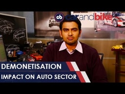 Demonetisation And Its Impact On Auto Sector - NDTV CarAndBike Demonetisation And Its Impact On Auto Sector - NDTV CarAndBike
