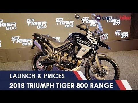 2018 Triumph Tiger 800 Launched In India - Prices, Features And More