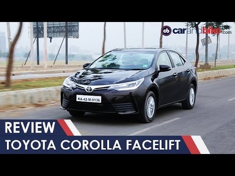 Toyota Corolla Facelift Review - NDTV CarAndBike Toyota Corolla Facelift Review - NDTV CarAndBike