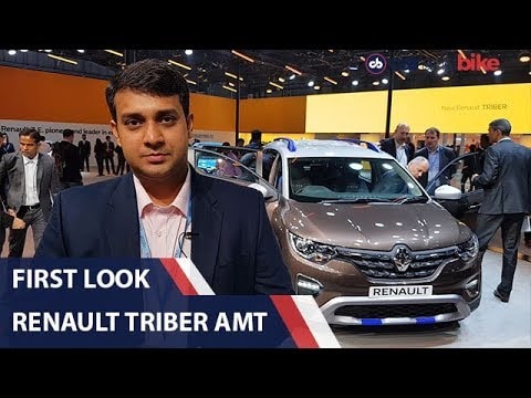 Renault Triber AMT Unveiled | carandbike Renault Triber AMT Unveiled | carandbike