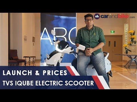 TVS iQube Electric Scooter Launch & Prices | carandbike