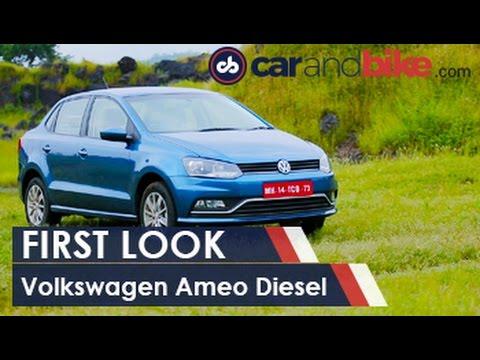 Volkswagen Ameo 1.5-litre Diesel First Look – NDTV CarAndBike