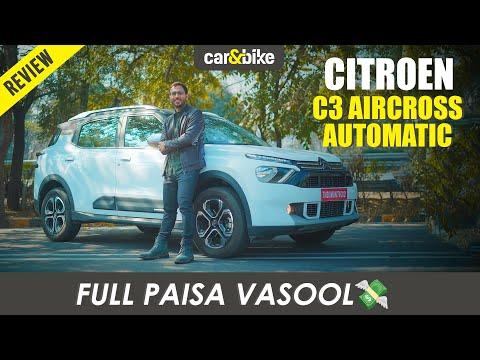 Citroën C3 Aircross Automatic- Sabse Sasti Automatic Midsize SUV! | First Drive | car&bike