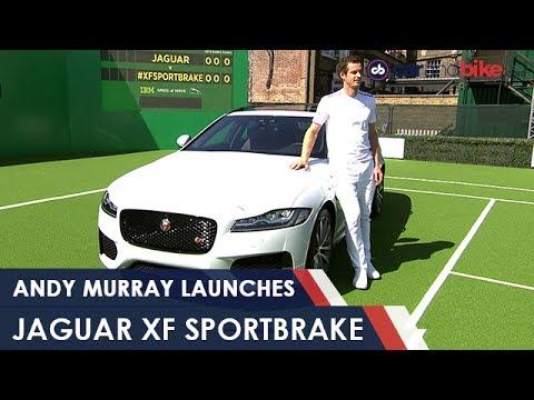 Andy Murray Launches Jaguar XF Sportbrake | NDTV CarAndBike