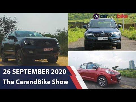 Skoda Karoq, Hyundai Grand i10 Nios & Ford Endeavour Sport | The Car and Bike Show