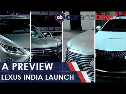 Lexus India Launch - Preview - NDTV CarAndBike