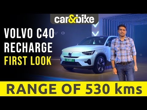 Volvo C40 Recharge Comes To India Volvo C40 Recharge Comes To India