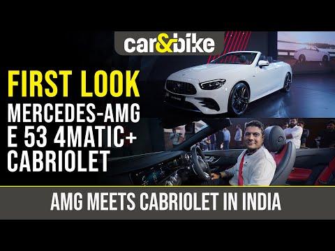 MERCEDES-AMG E 53 4MATIC+ CABRIOLET Launched In India