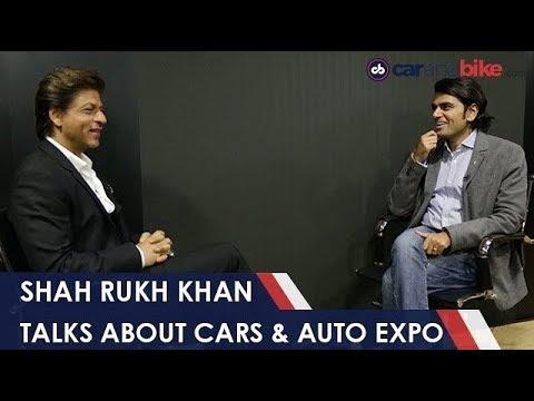 Shah Rukh Khan Talks About His Cars, Kids & Upcoming Movies | #AutoExpo2018