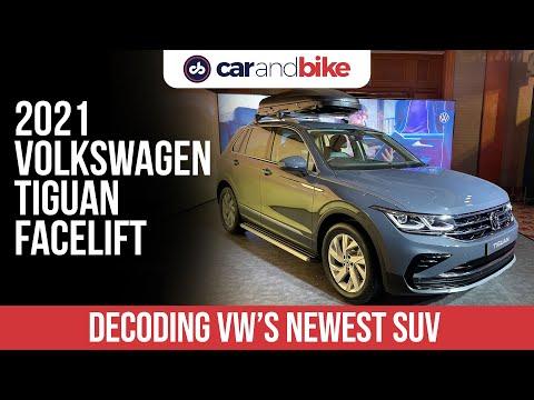 2021 Volkswagen Tiguan Facelift: First Look | Decoding VW's Newest SUV | carandbike