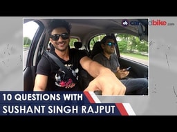 Rapid Fire Drive With Sushant Singh Rajput | NDTV CarAndBike Rapid Fire Drive With Sushant Singh Rajput | NDTV CarAndBike