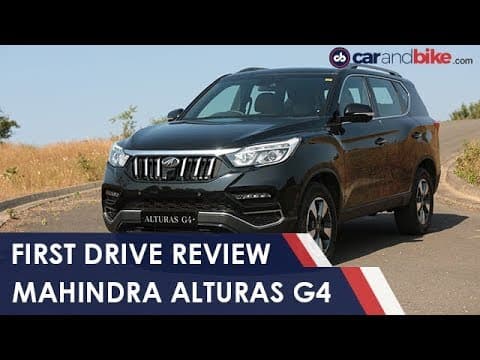 Mahindra Alturas G4 First Drive Review | NDTV carandbike Mahindra Alturas G4 First Drive Review | NDTV carandbike