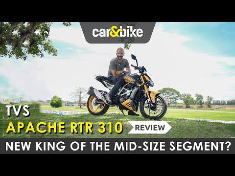 TVS Apache RTR 310 Review: How good is the flagship naked from TVS? | carandbike