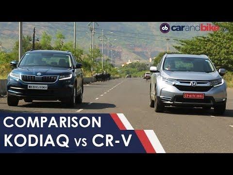 Comparison Review: Skoda Kodiaq Vs Honda CR-V | NDTV carandbike