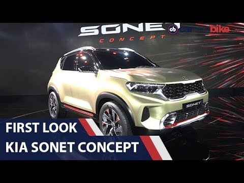 Kia Sonet Subcompact SUV Concept First Look | carandbike Kia Sonet Subcompact SUV Concept First Look | carandbike