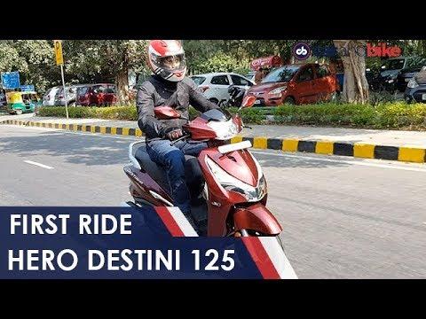 Hero Destini 125 First Ride Review | NDTV carandbike