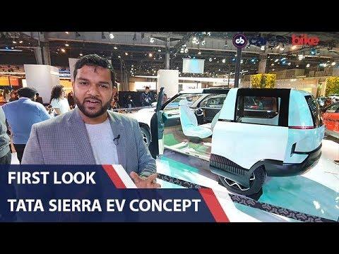 Tata Sierra EV Concept First Look | carandbike