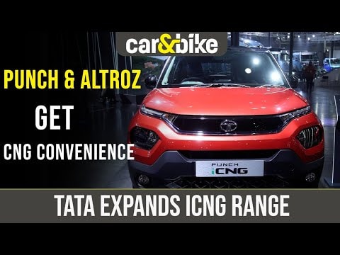 Tata Punch & Altroz iCNG Unveiled Tata Punch & Altroz iCNG Unveiled