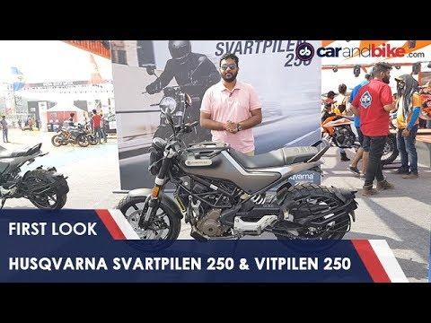 Husqvarna Svartpilen 250 & Vitpilen 250 First Look | carandbike