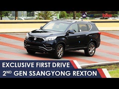 New SsangYong Rexton Review: Mahindra's Next Big SUV For India - NDTV CarAndBike