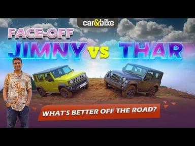 Mahindra Thar Vs Maruti Suzuki Jimny | Who wins the off-road battle?