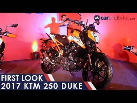 2017 KTM 250 Duke First Look - NDTV CarAndBike