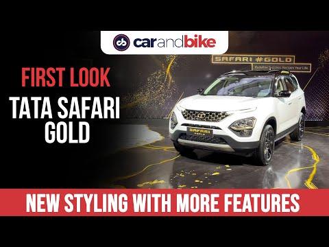 New Tata Safari Gold Edition - First Look | Tata SUV | carandbike